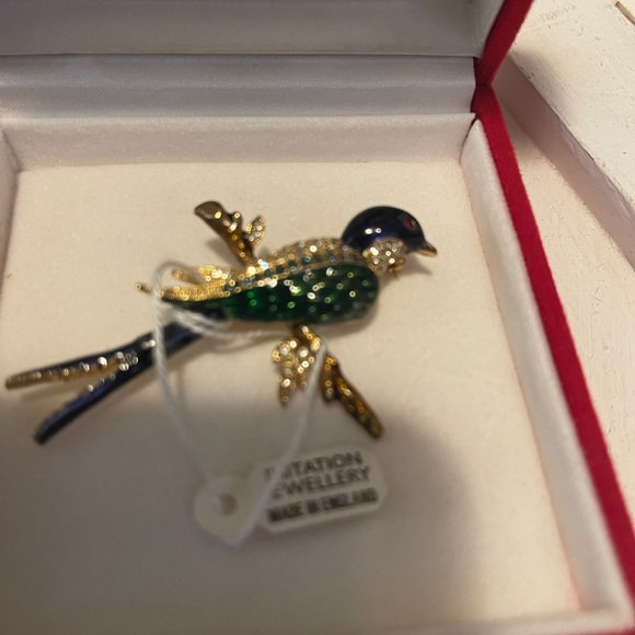 Vintage Sphinx Boucher Bird in Branch Brooch - Picture 2 of 7